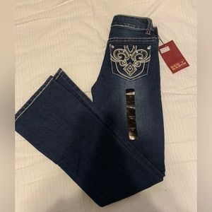 “Red Ranch” boot cut jeans. Girls(kids), Size 10. Brand New